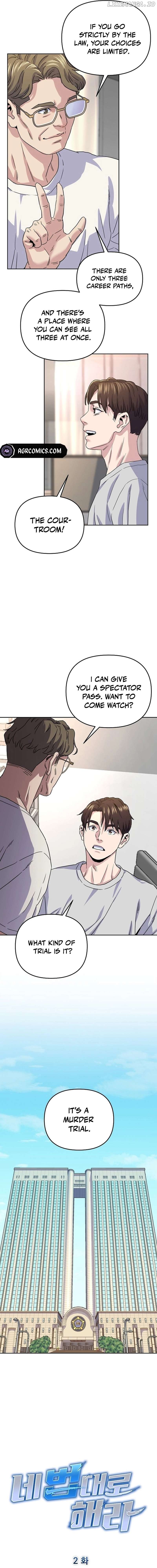 Overpower Your Enemies by the Law Chapter 2 - page 7