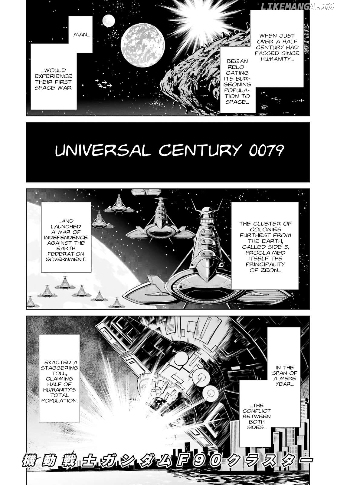 Mobile Suit Gundam F90 Cluster Chapter 3 - page 2