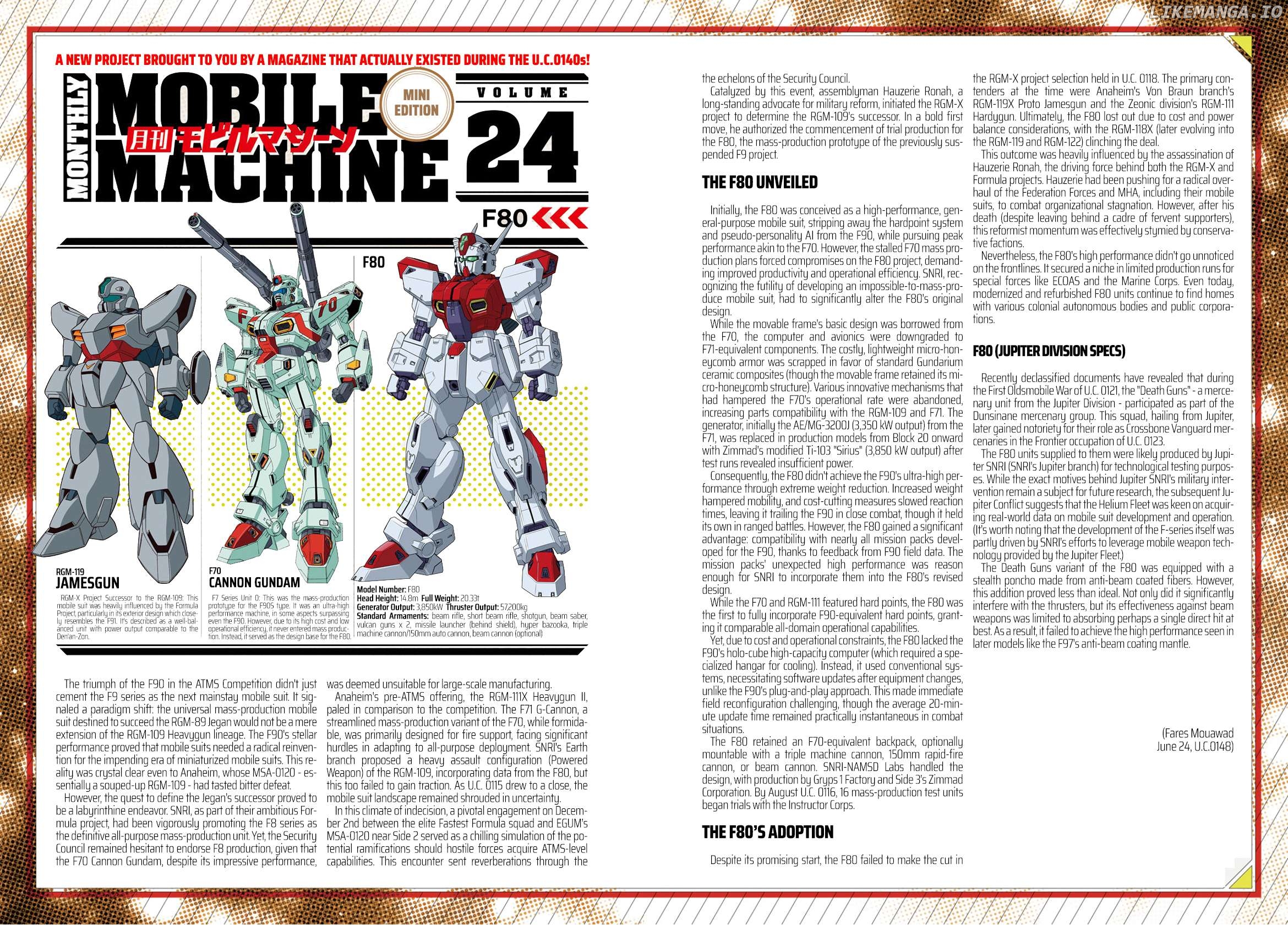 Mobile Suit Gundam F90 Cluster Chapter 3 - page 32