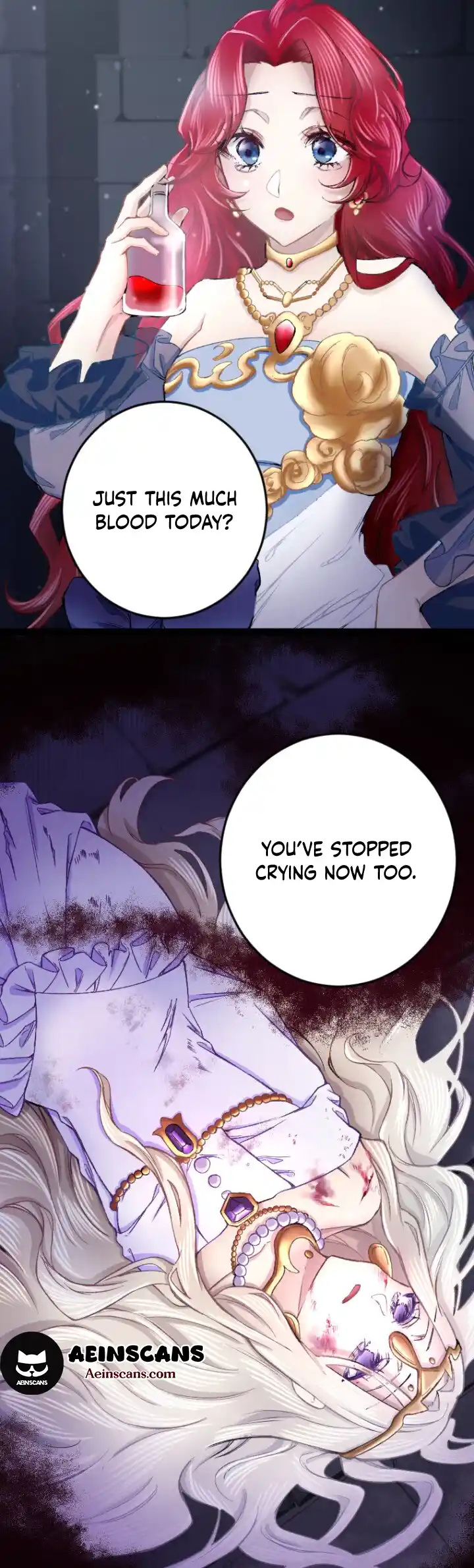And so the mermaid became the villainess Chapter 1 - page 12