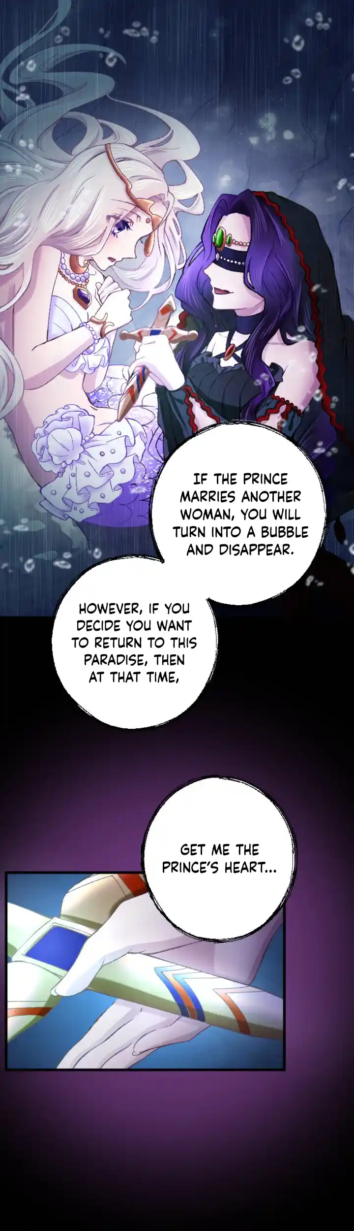 And so the mermaid became the villainess Chapter 1 - page 18