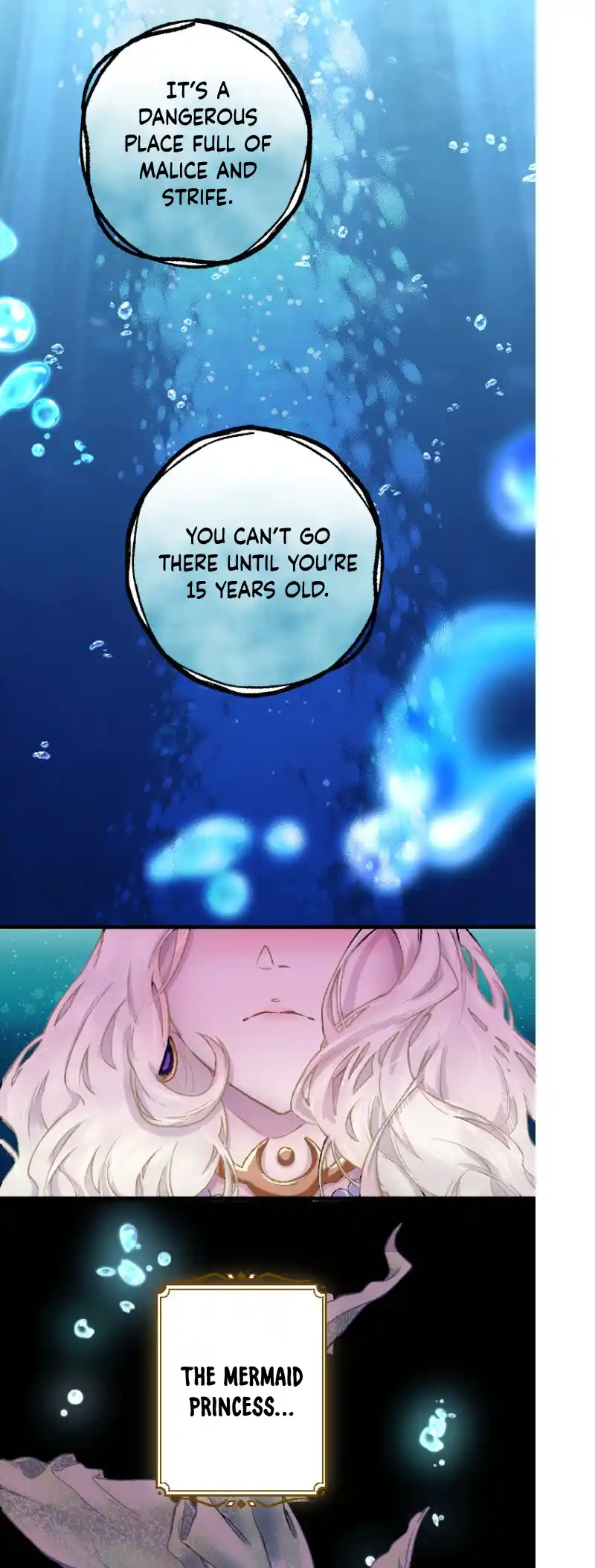 And so the mermaid became the villainess Chapter 1 - page 4