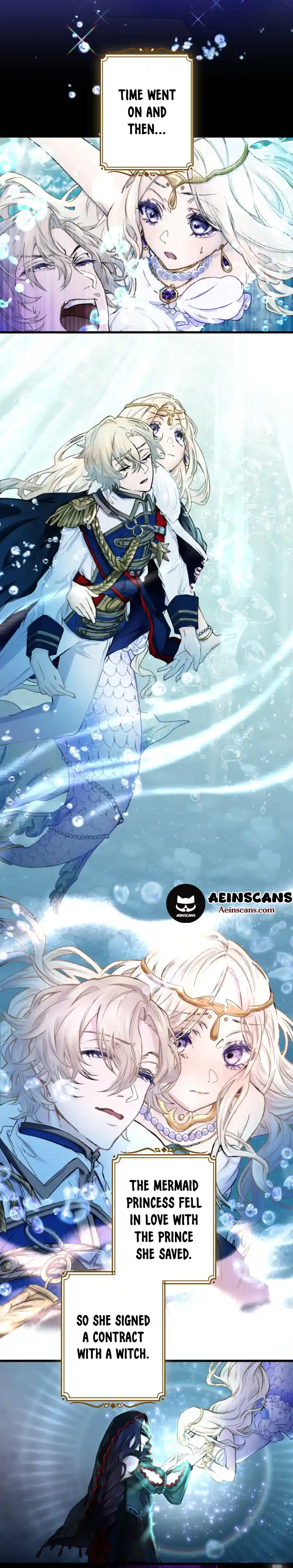 And so the mermaid became the villainess Chapter 1 - page 6