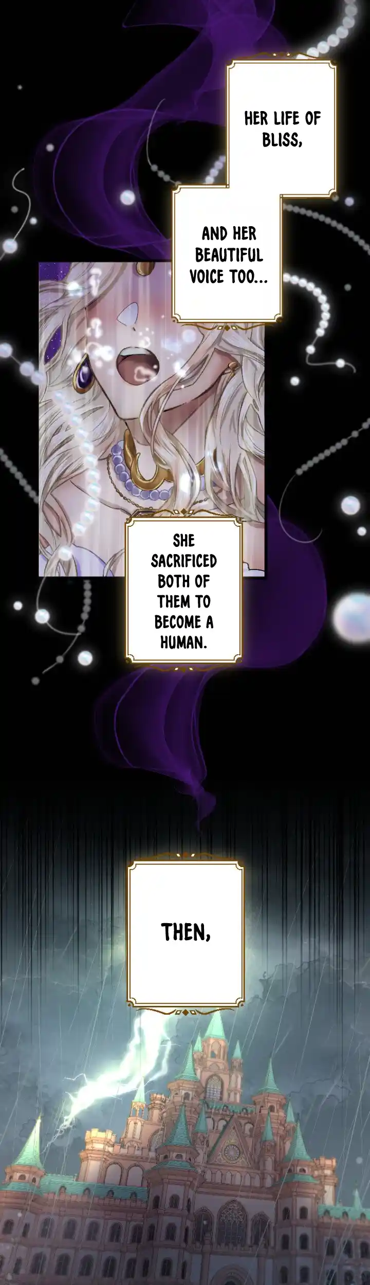And so the mermaid became the villainess Chapter 1 - page 7