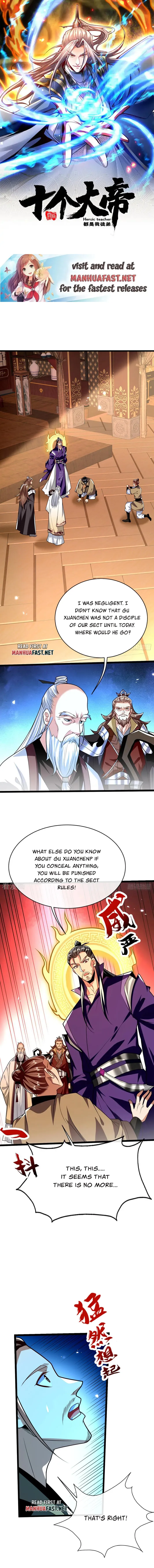 The Ten Great Emperors At The Beginning Are All My Apprentices Chapter 312 - page 1
