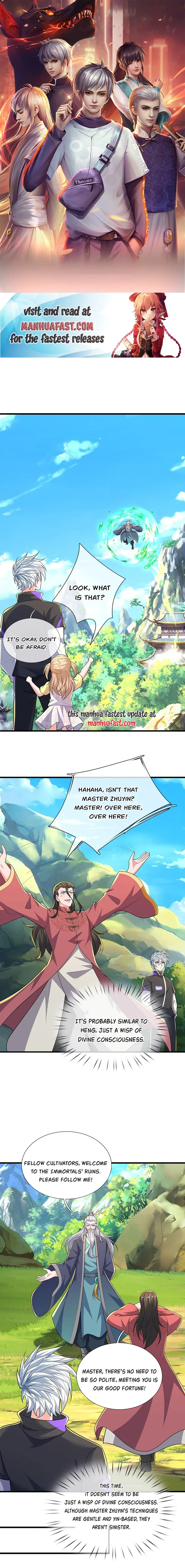 100,000 Levels of Body Refining : All the dogs I raise are the Emperor Chapter 385 - page 1