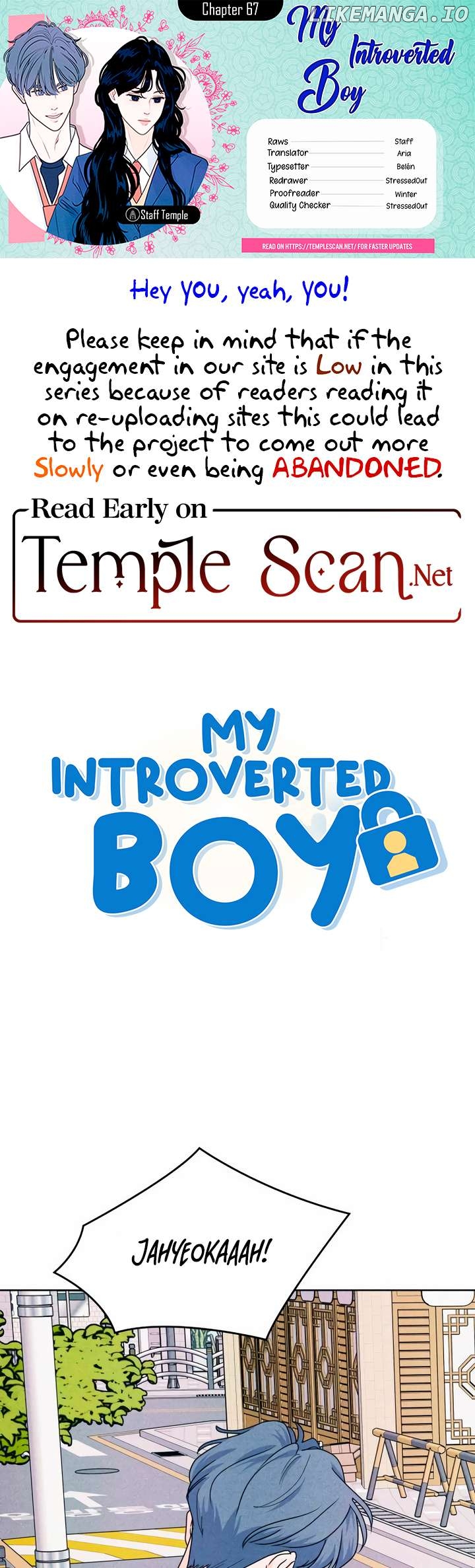 My Introverted Boy Chapter 67 - page 1