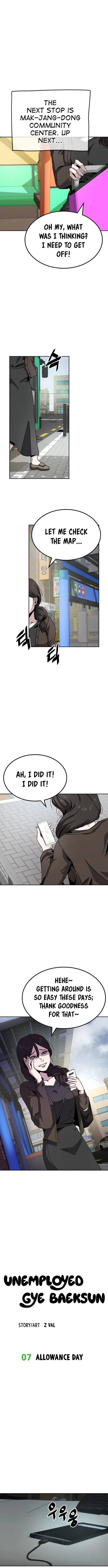 Unemployed Baek-soon Chapter 7 - page 5