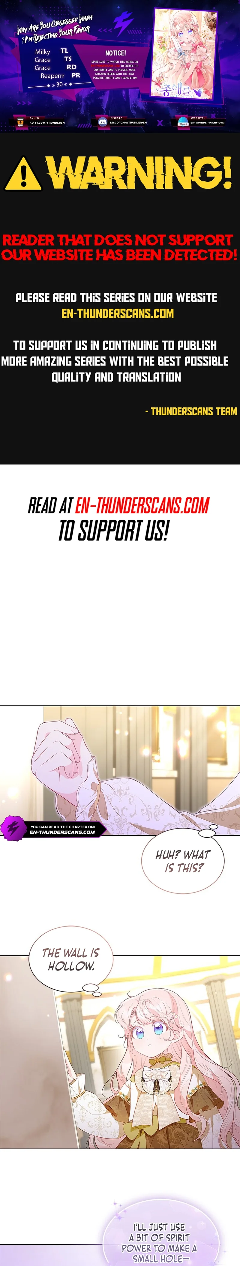 Why Are You Obsessed When I Reject Your Favor? Chapter 30 - page 1