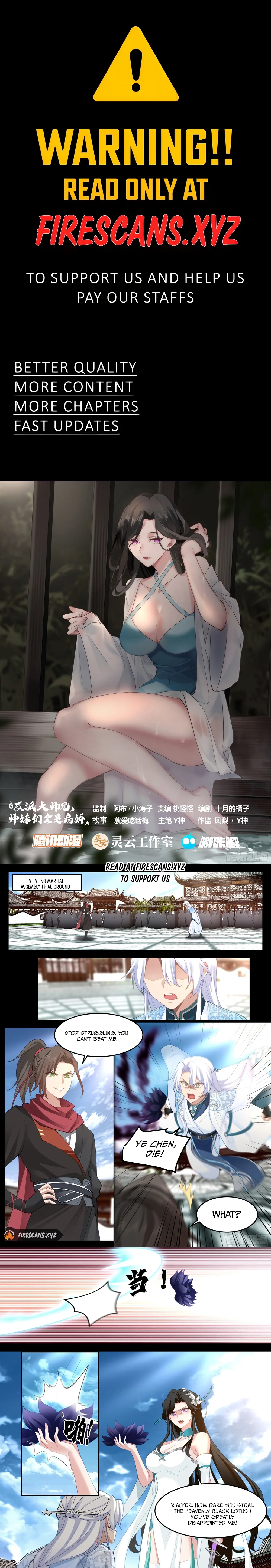 The Great Villain Senior Brother and All of His Yandere Junior Sisters Chapter 41 - page 1