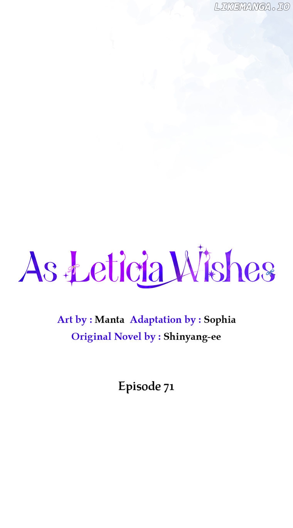 As Leticia Wishes Chapter 71 - page 5