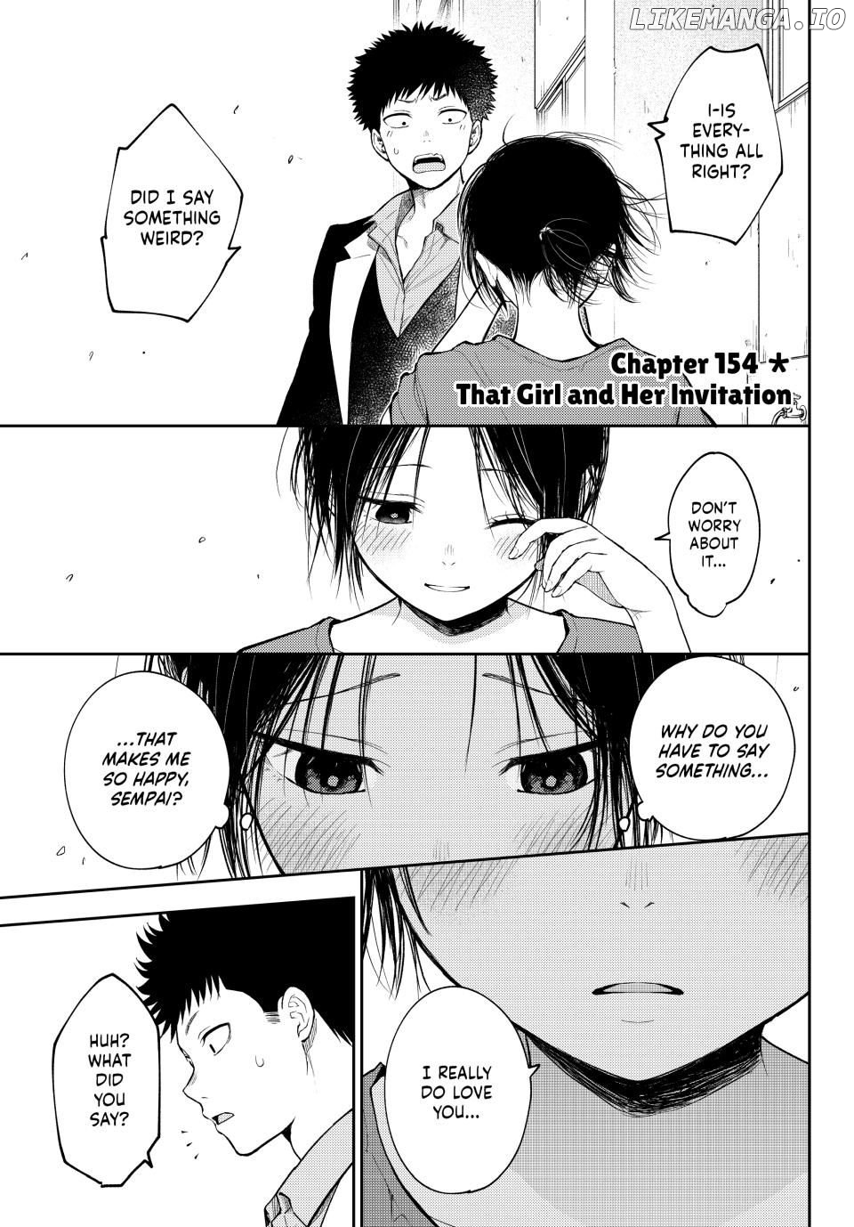My Charms Are Wasted On Kuroiwa Medaka Chapter 154 - page 1