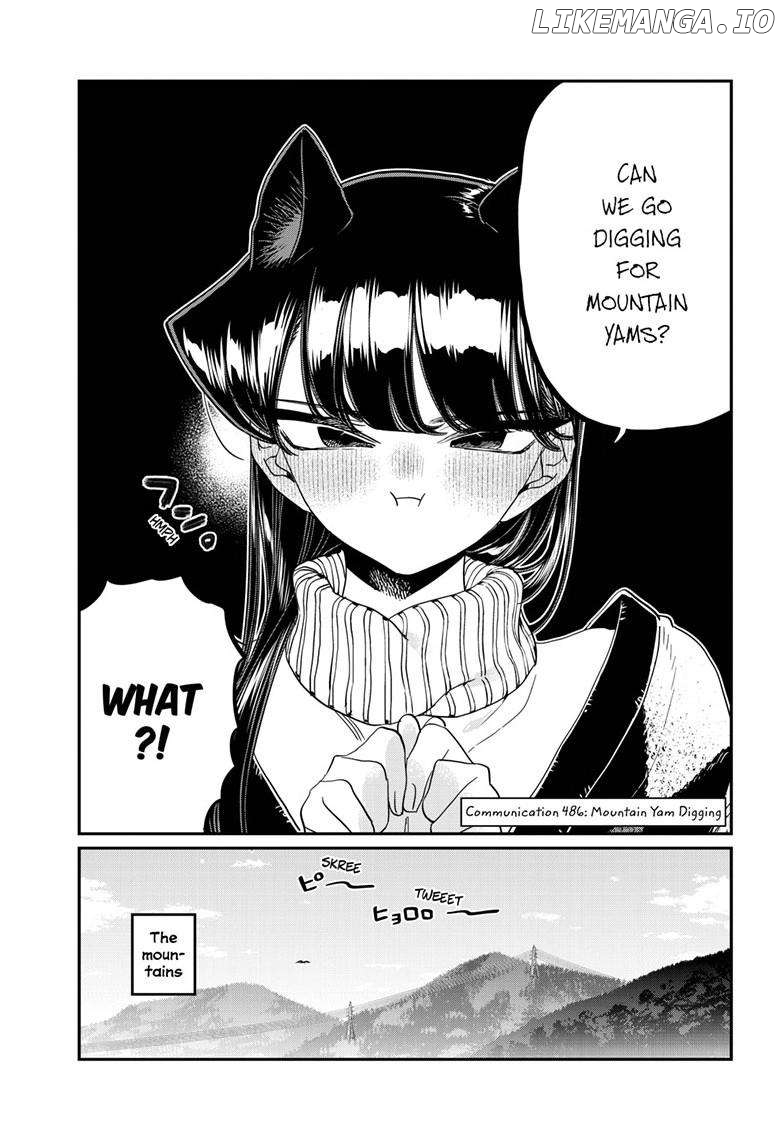 Komi-san wa Komyushou Desu Chapter 486 - page 4