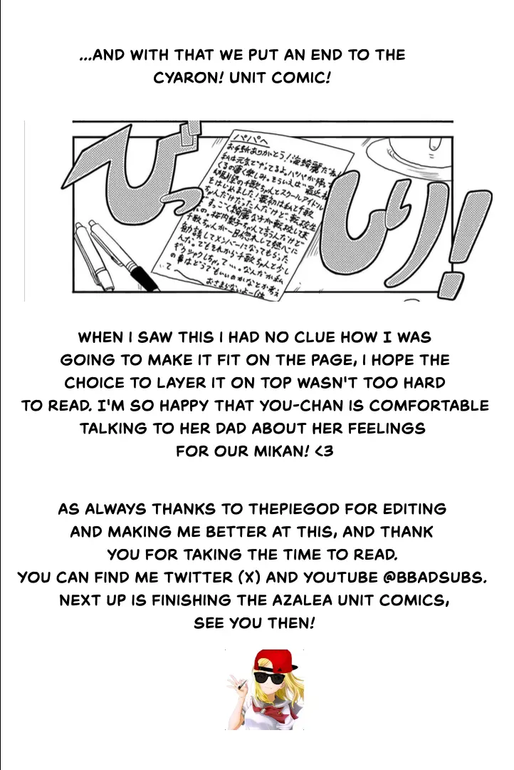 Love Live! Sunshine!! Cyaron! Comic Anthology Chapter 9 - page 14