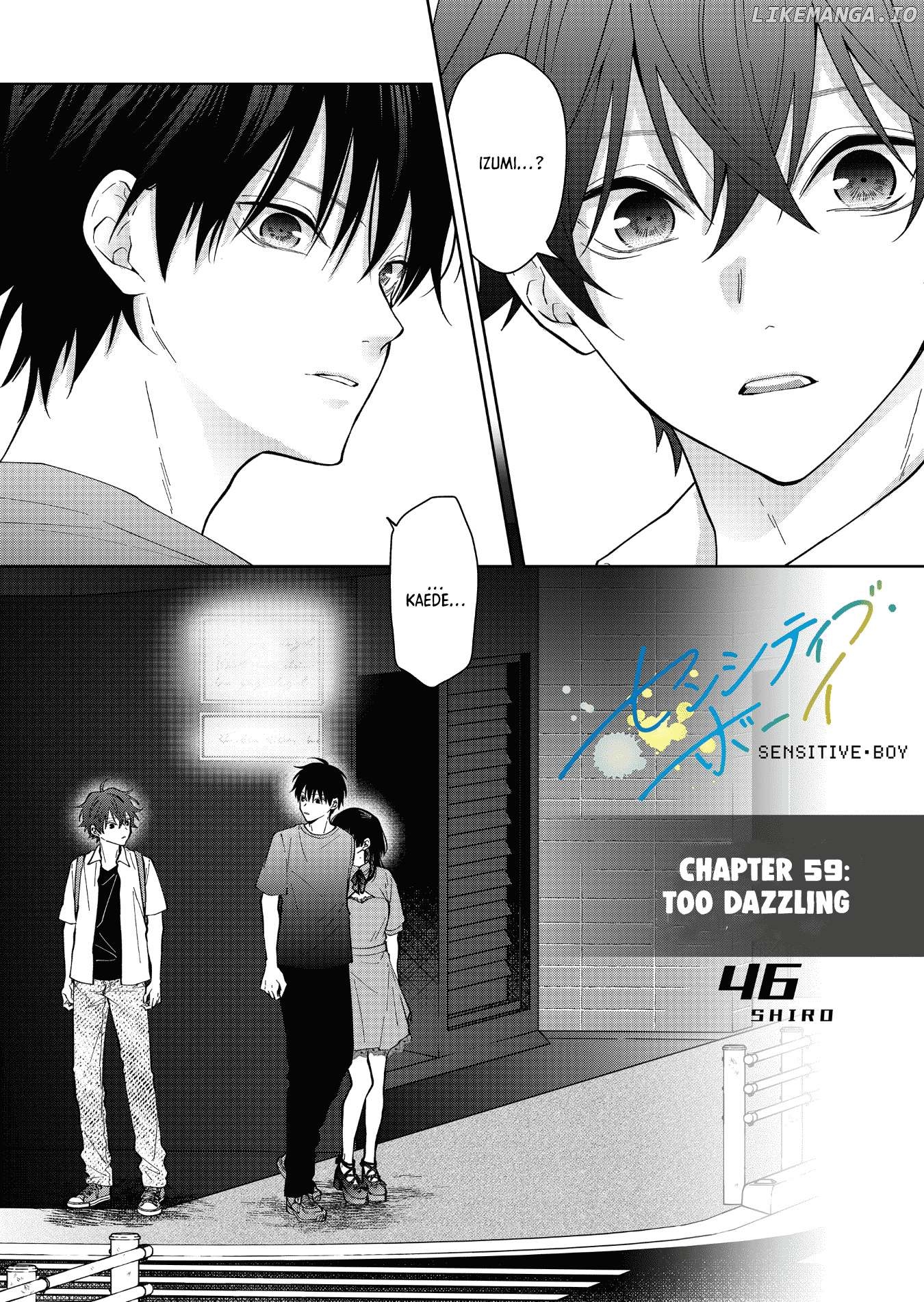 Sensitive Boy Chapter 59 - page 1