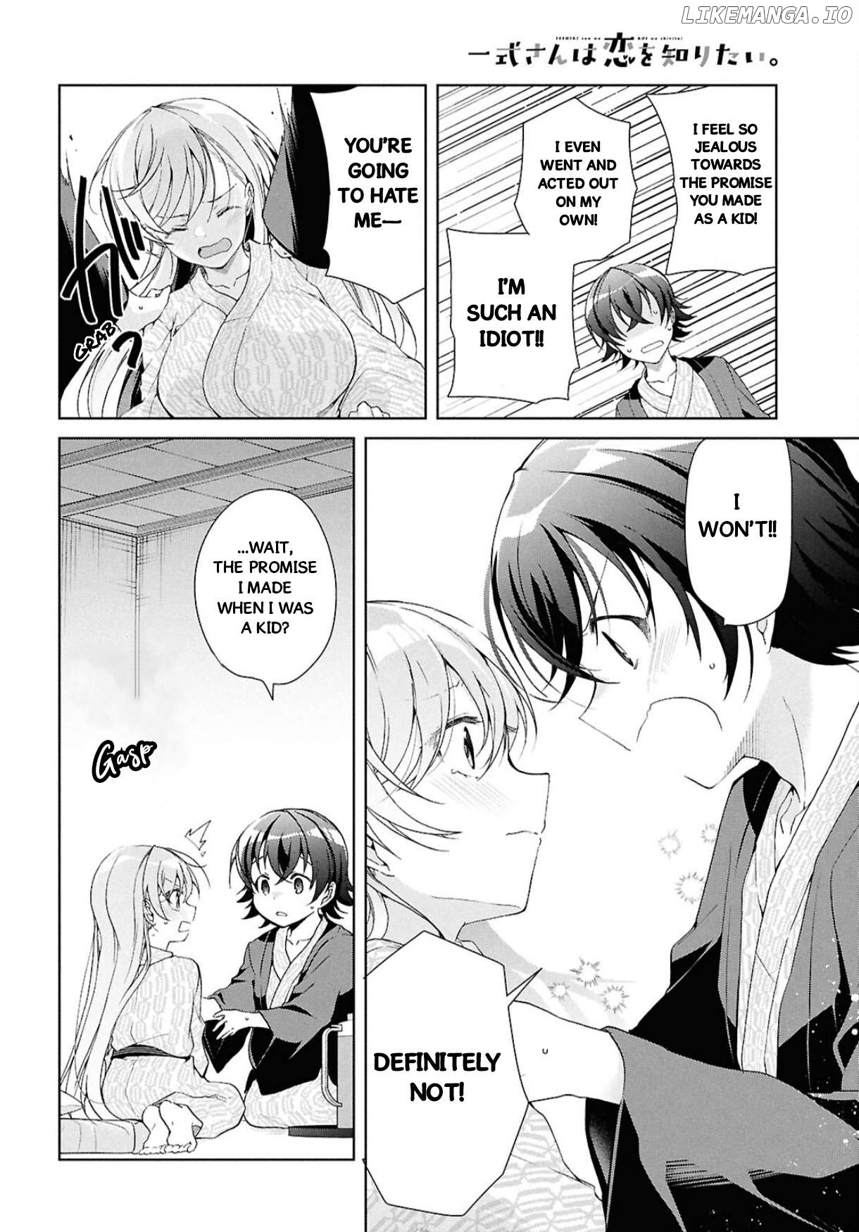 Isshiki-san wa Koi wo shiritai Chapter 40 - page 30
