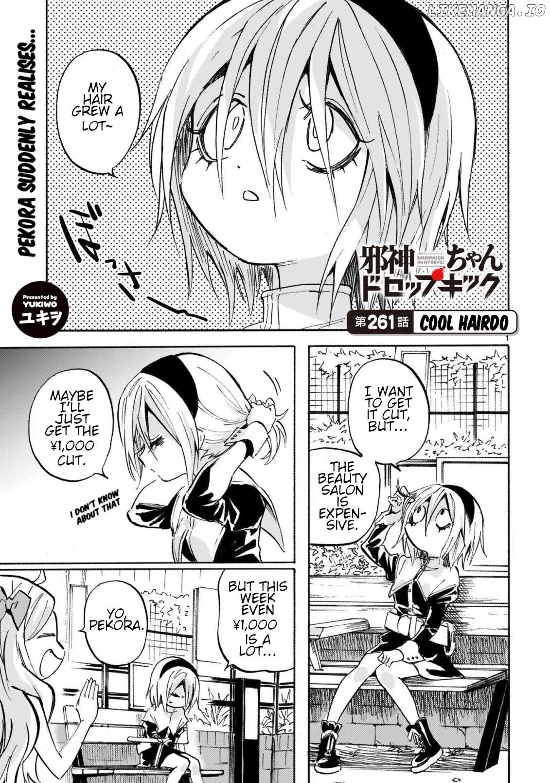 Jashin-chan Dropkick Chapter 266 - page 1