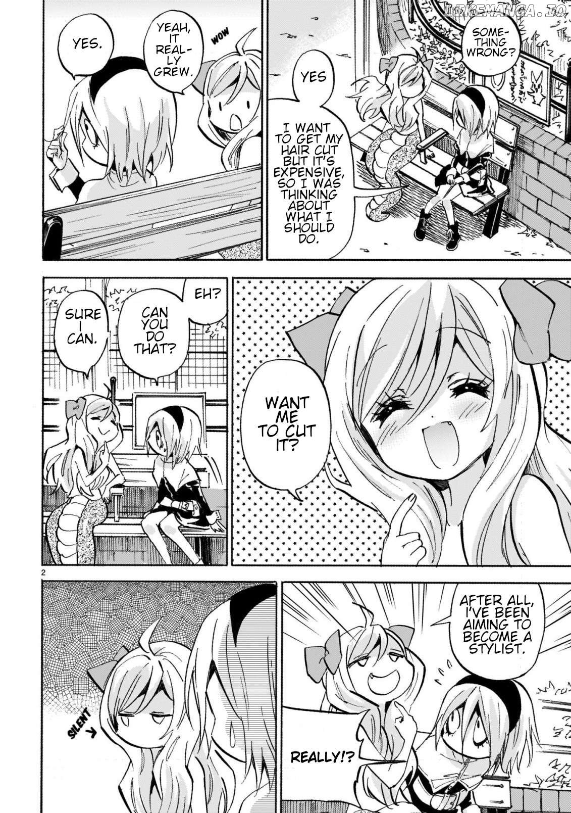 Jashin-chan Dropkick Chapter 266 - page 2