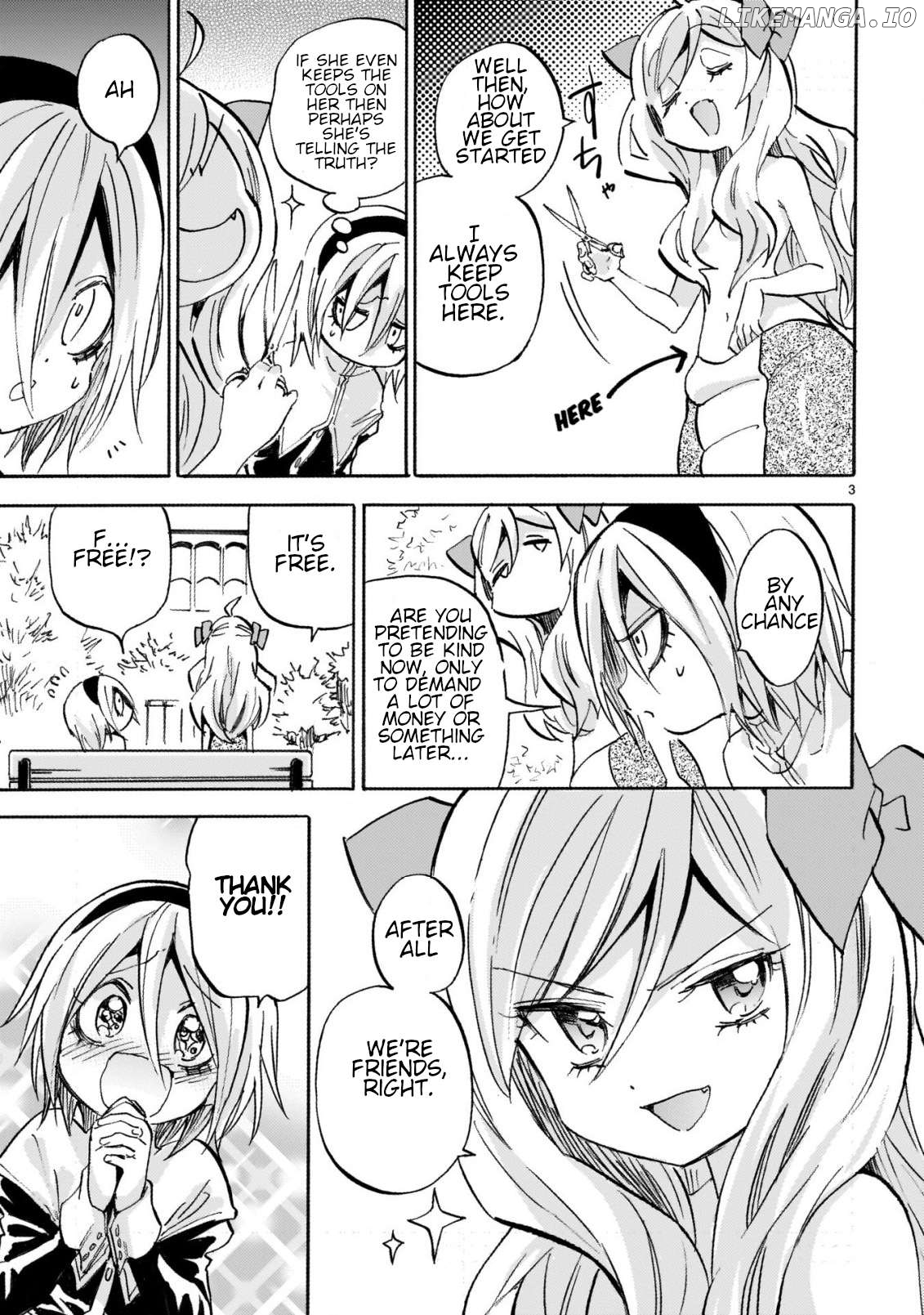 Jashin-chan Dropkick Chapter 266 - page 3