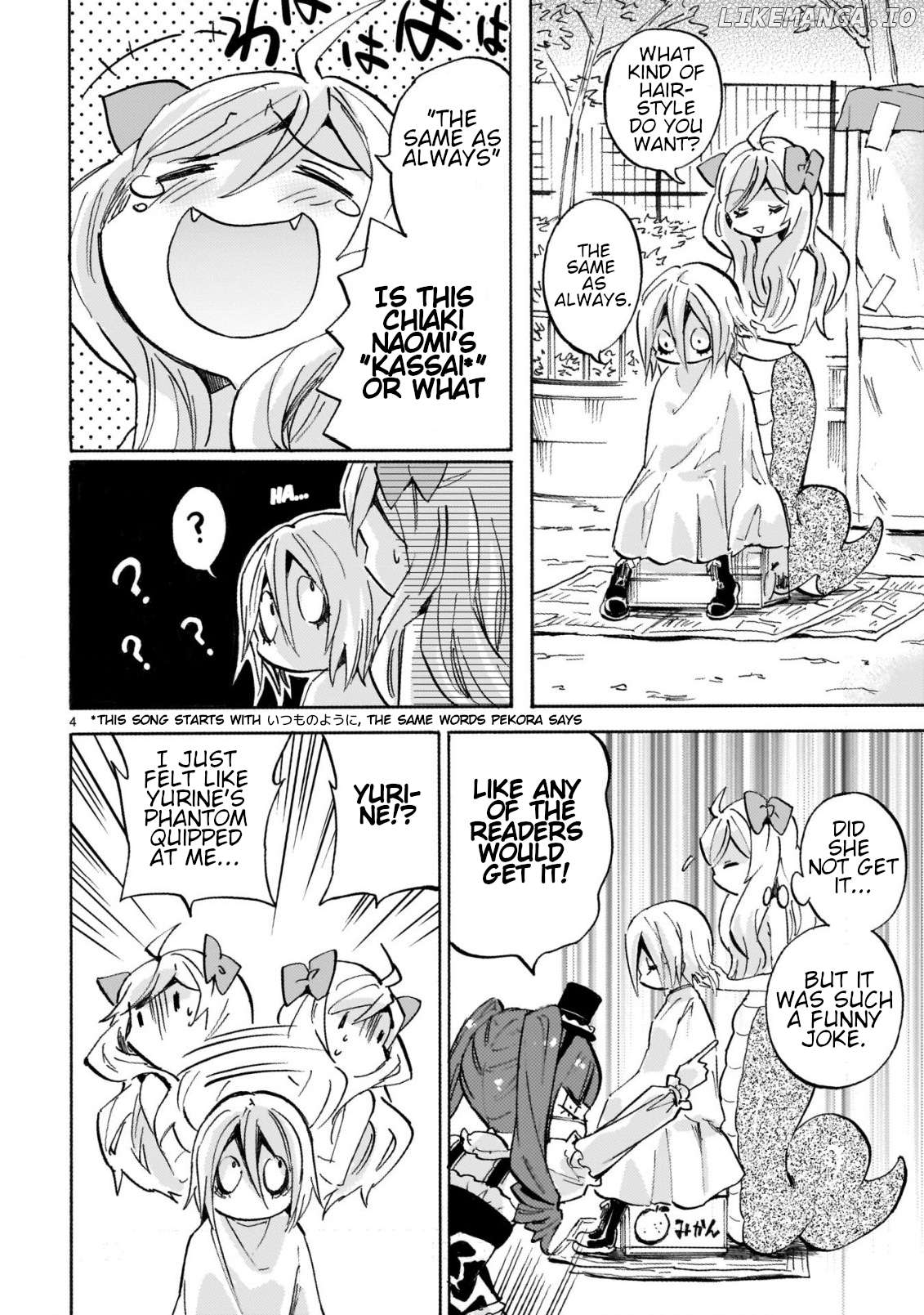 Jashin-chan Dropkick Chapter 266 - page 4