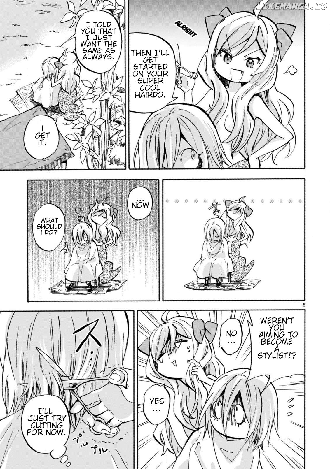 Jashin-chan Dropkick Chapter 266 - page 5