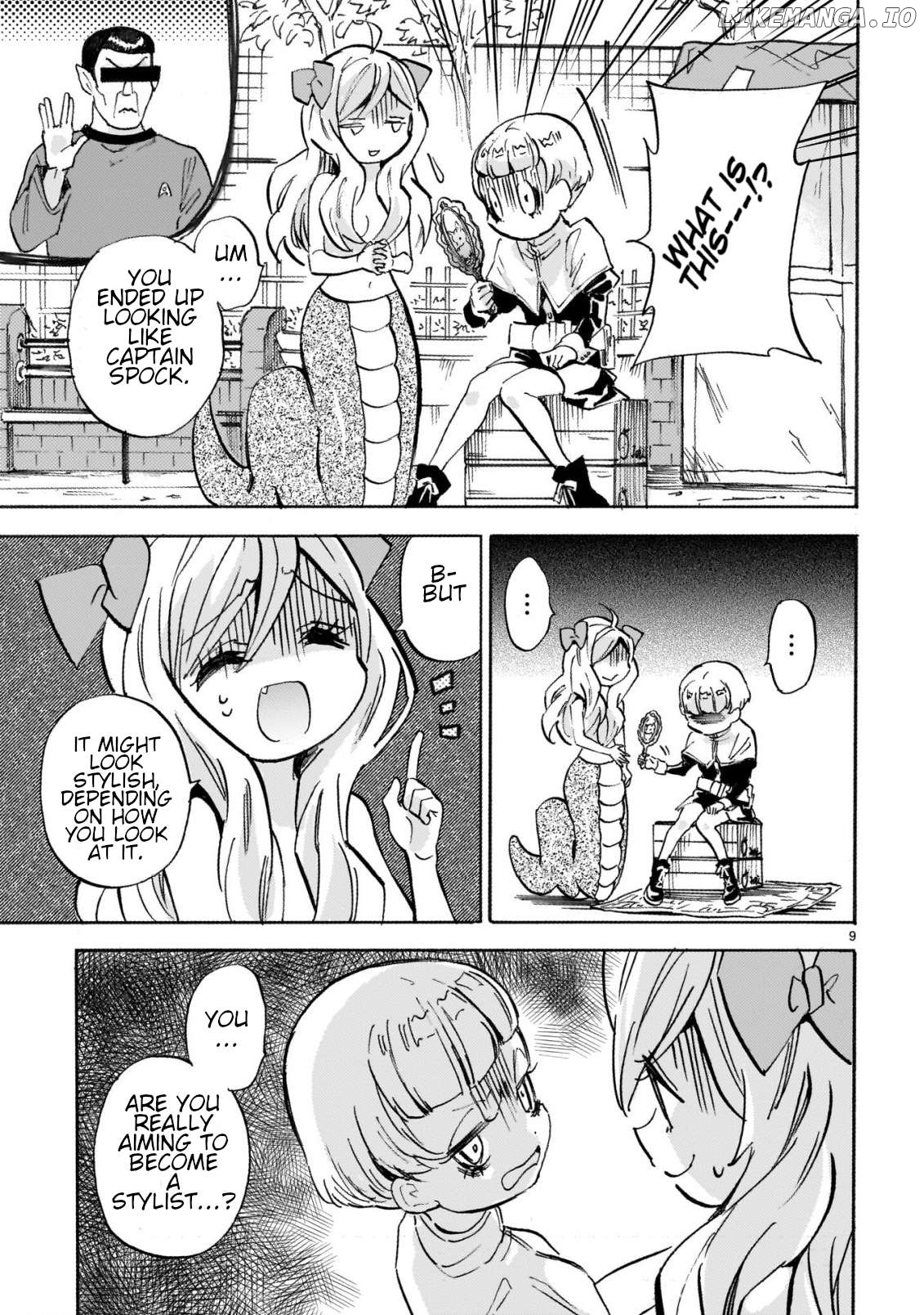 Jashin-chan Dropkick Chapter 266 - page 9