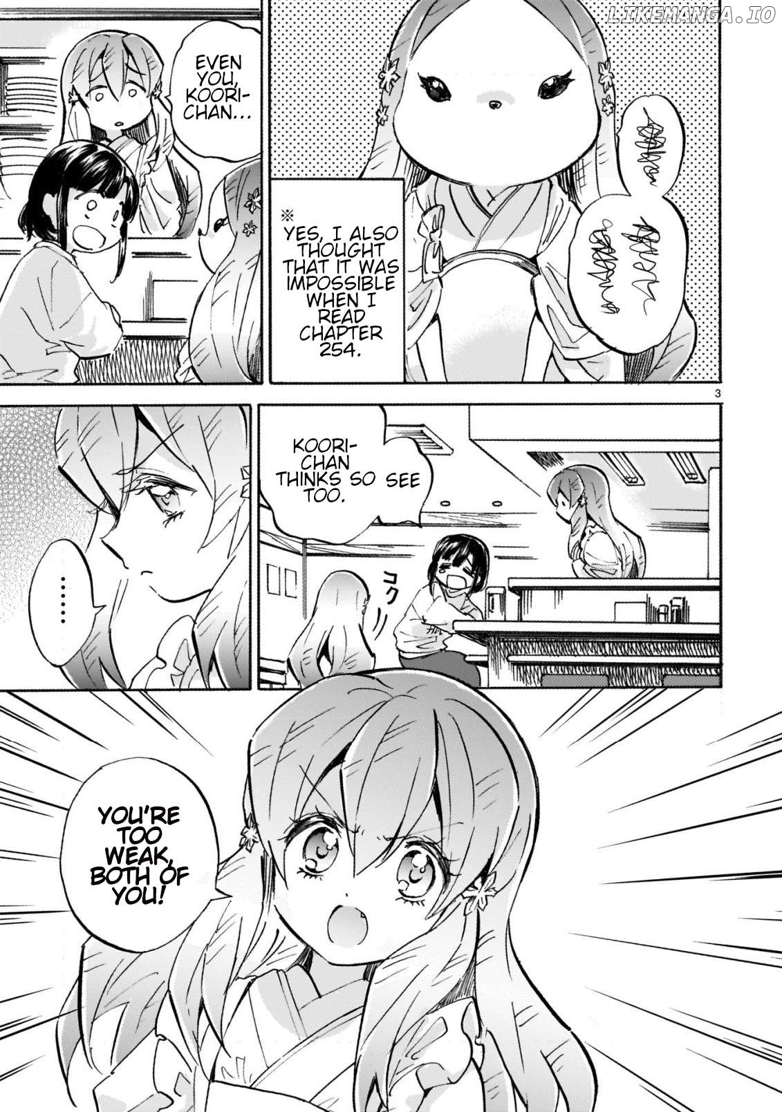 Jashin-chan Dropkick Chapter 267 - page 3