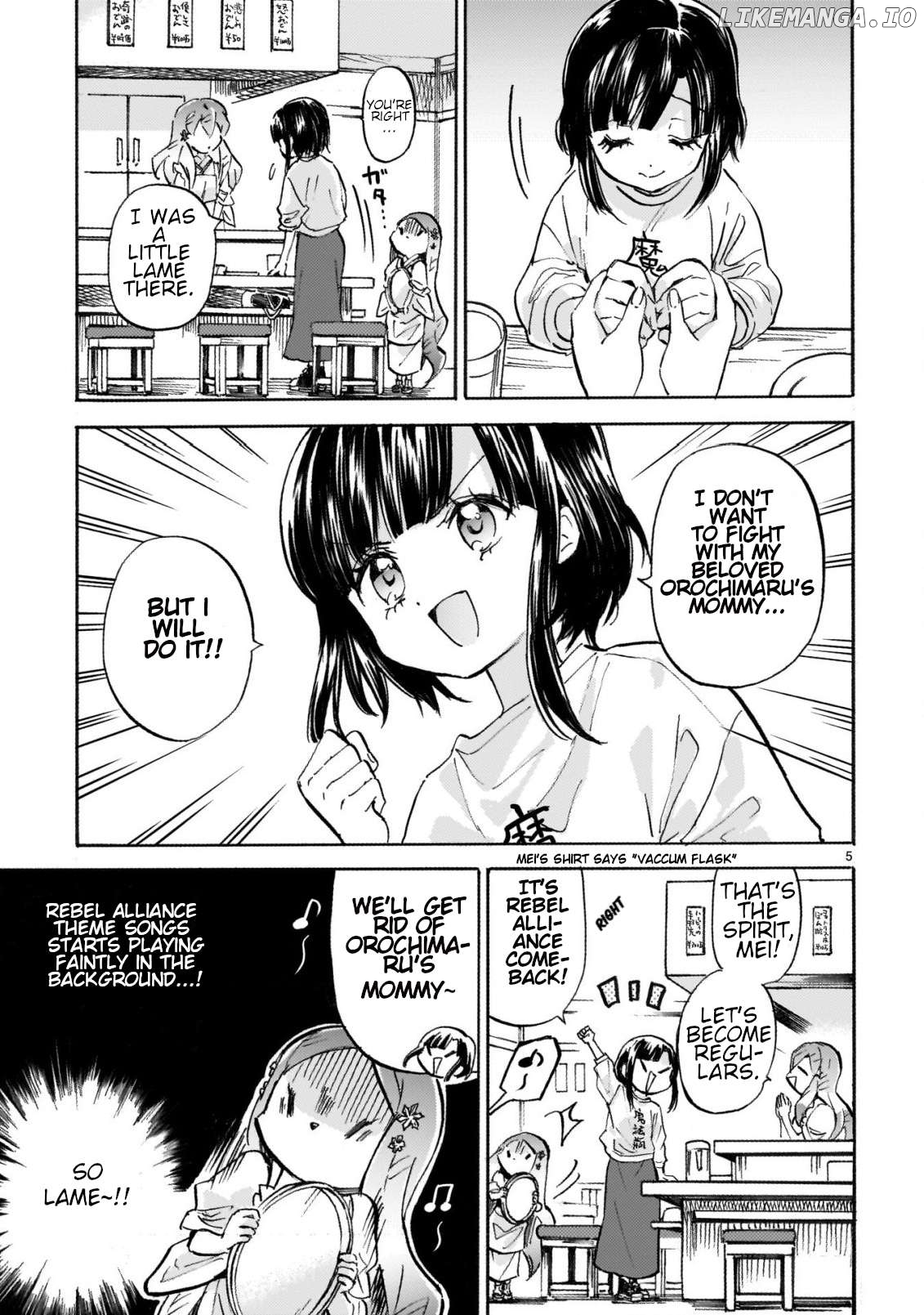 Jashin-chan Dropkick Chapter 267 - page 5