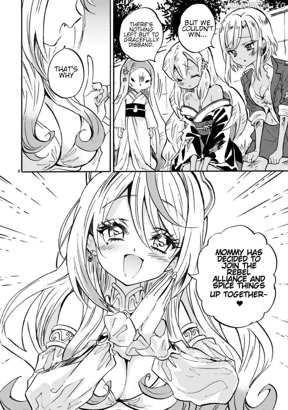Jashin-chan Dropkick Chapter 267 - page 8