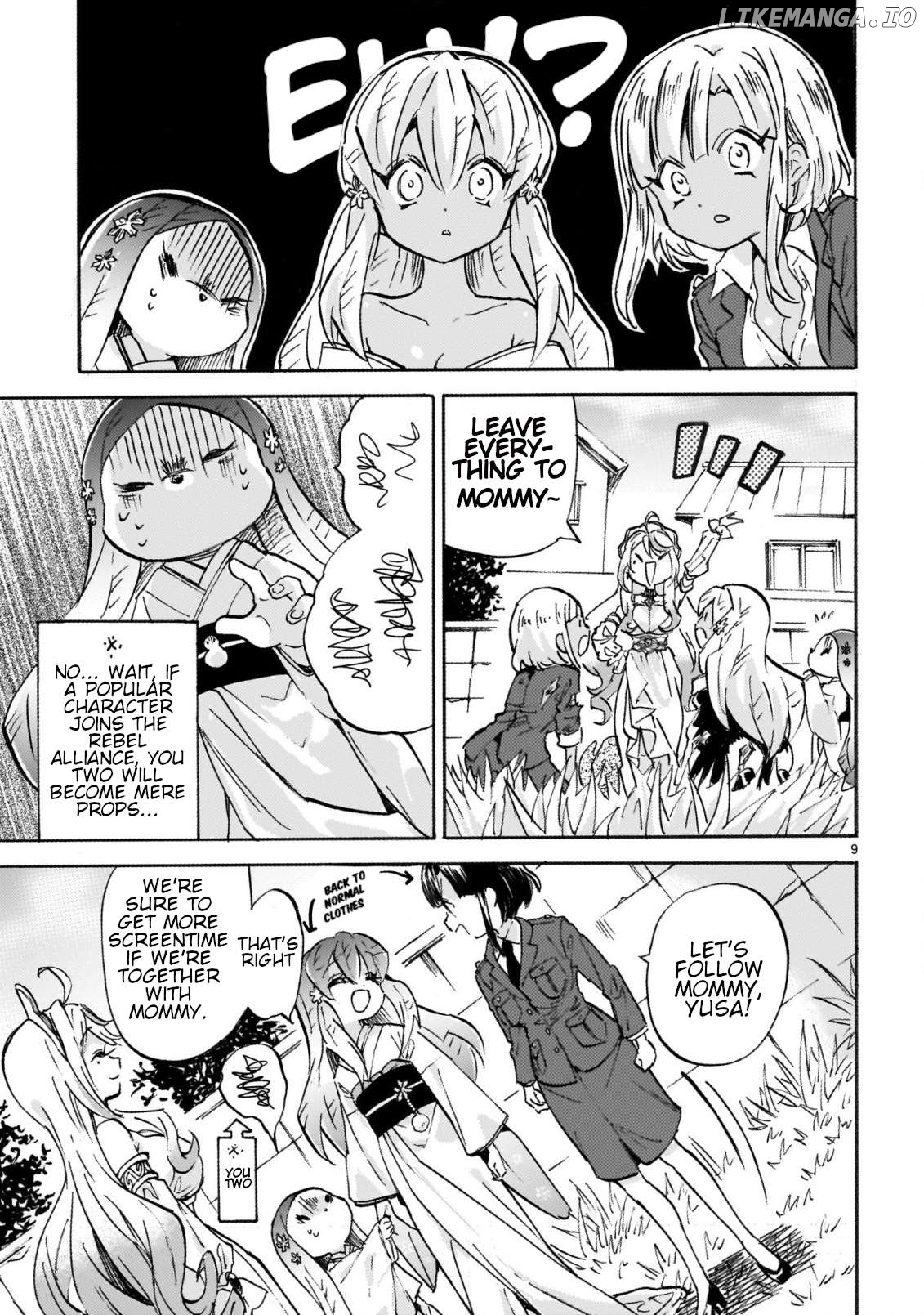 Jashin-chan Dropkick Chapter 267 - page 9