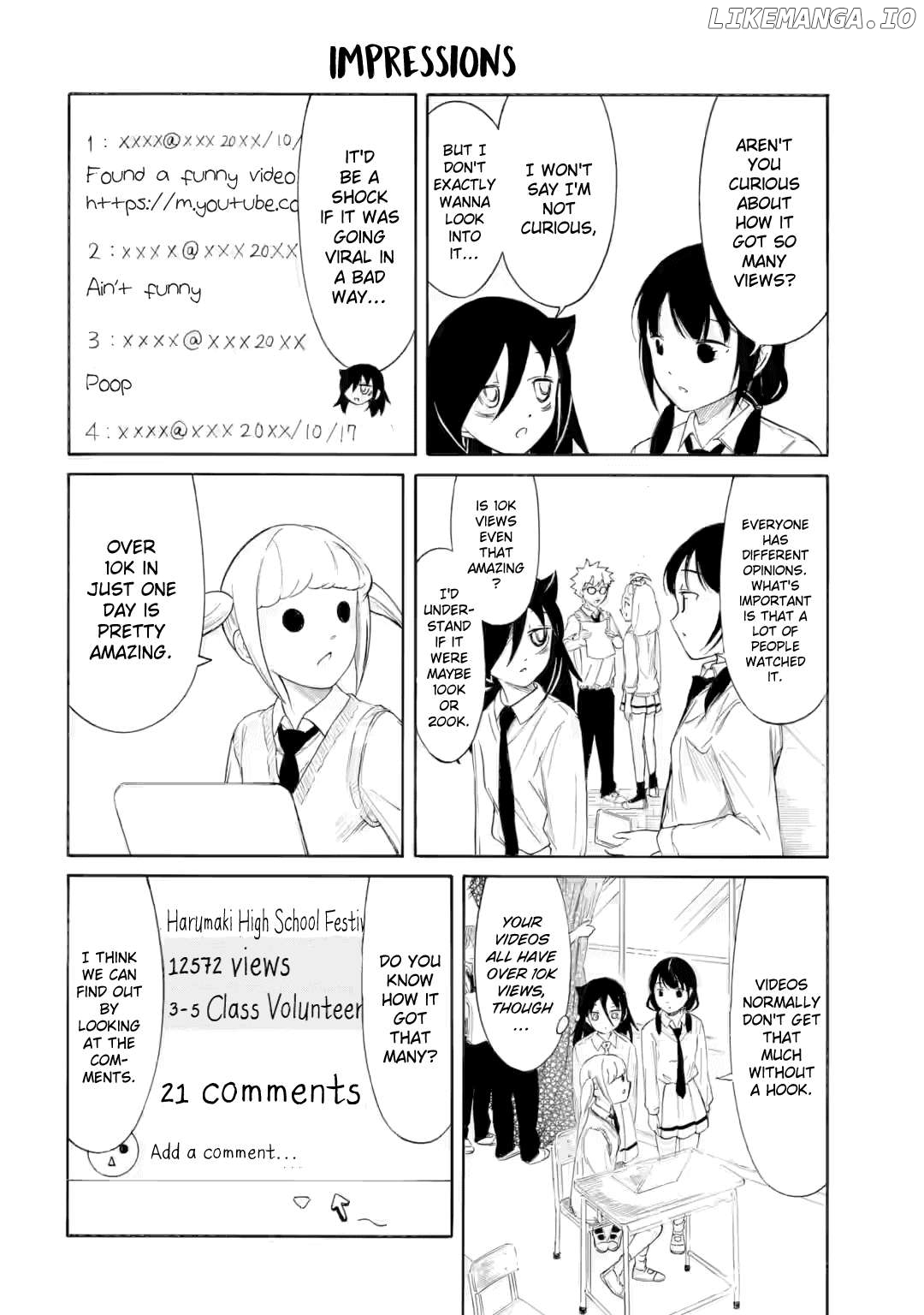 It's Not My Fault That I'm Not Popular! Chapter 226 - page 9