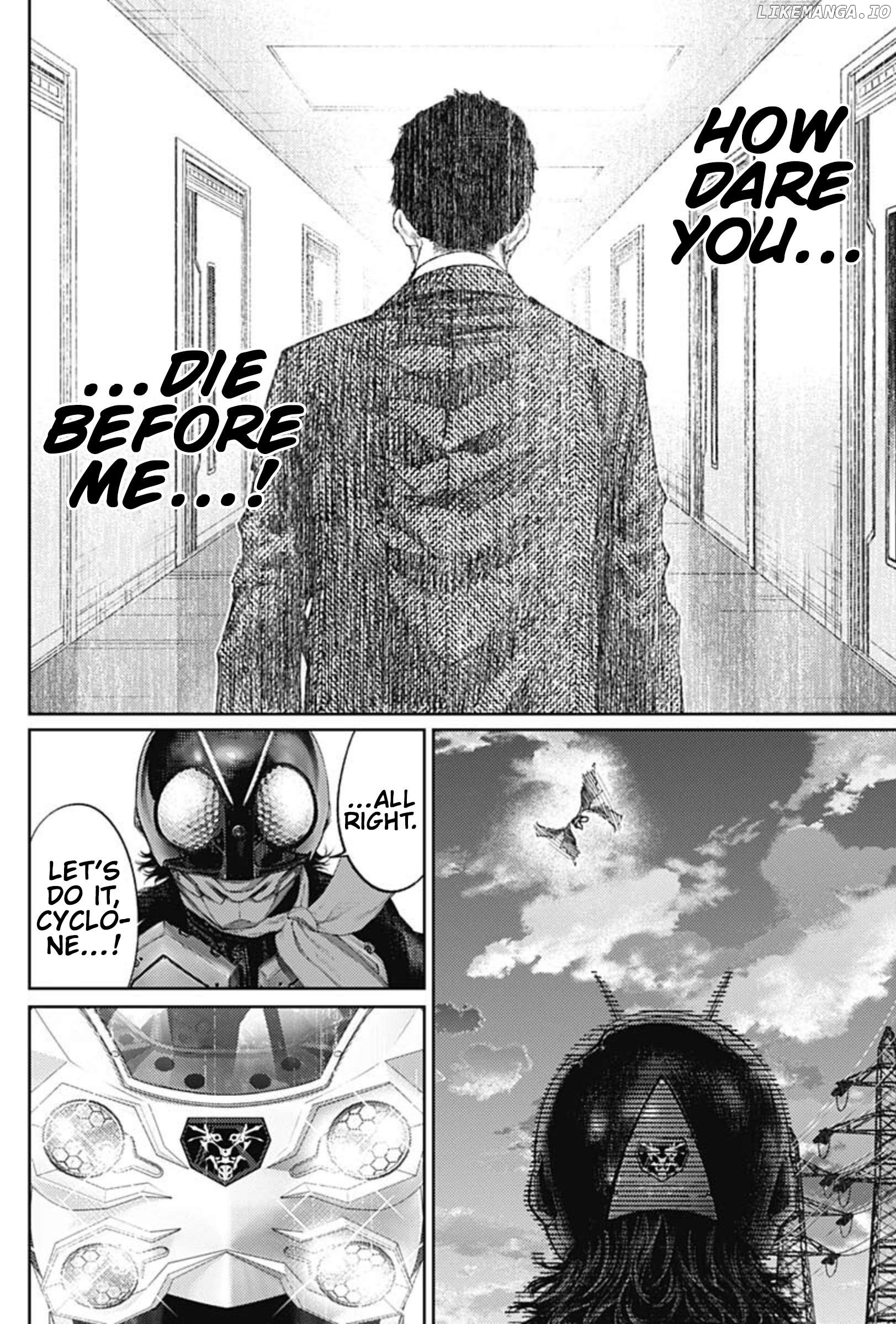 There is no true peace in this world -Shin Kamen Rider SHOCKER SIDE- Chapter 64 - page 4