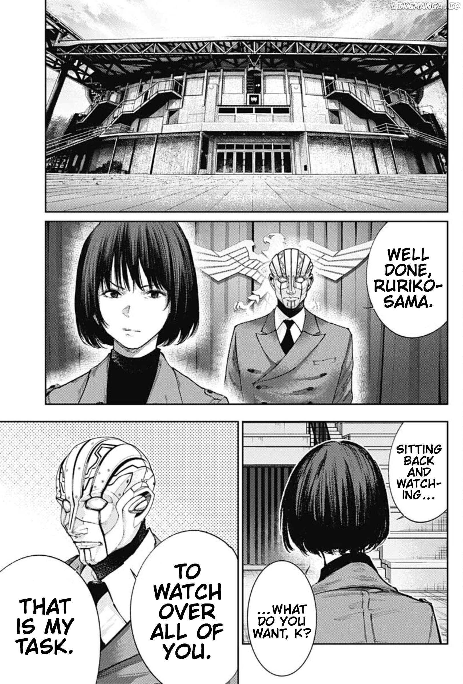 There is no true peace in this world -Shin Kamen Rider SHOCKER SIDE- Chapter 64 - page 5