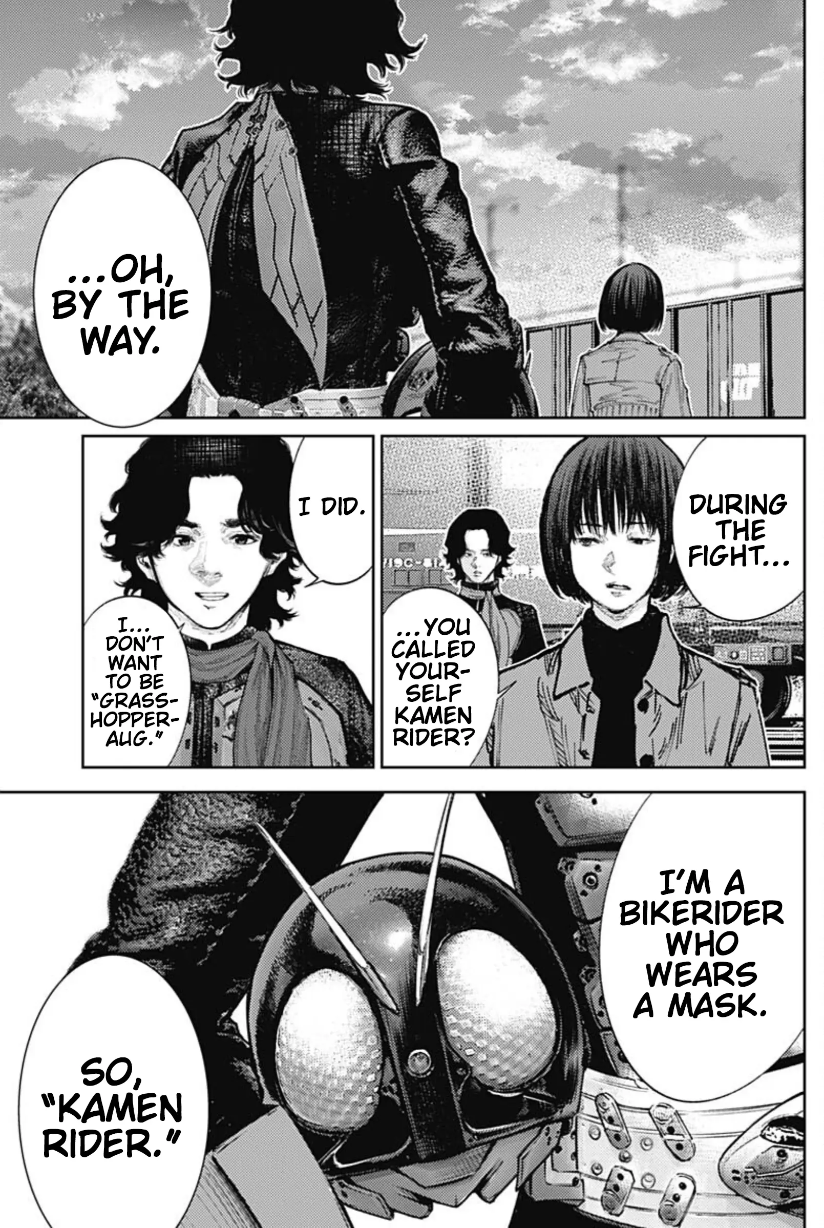 There is no true peace in this world -Shin Kamen Rider SHOCKER SIDE- Chapter 65 - page 17