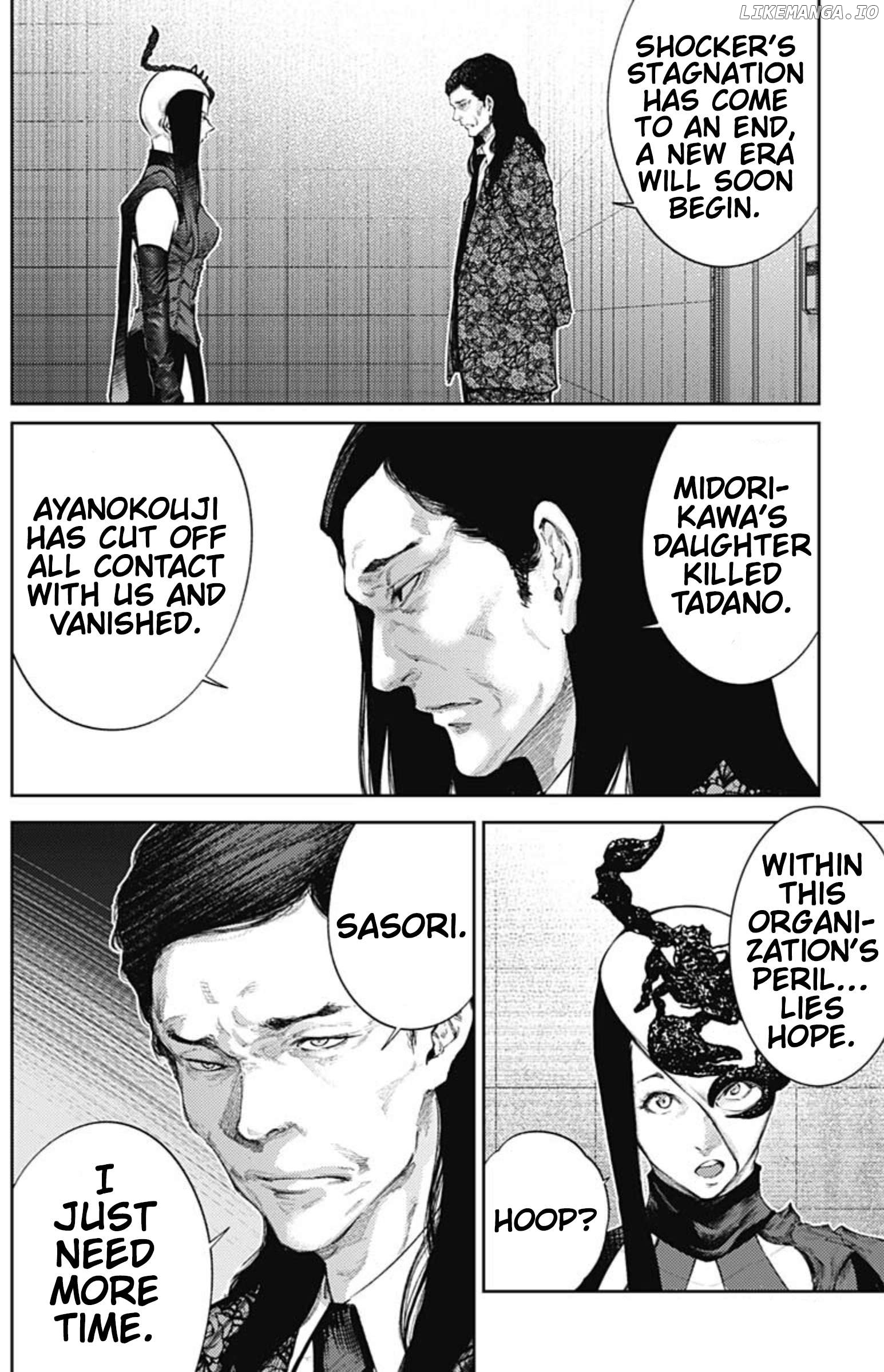 There is no true peace in this world -Shin Kamen Rider SHOCKER SIDE- Chapter 66 - page 8
