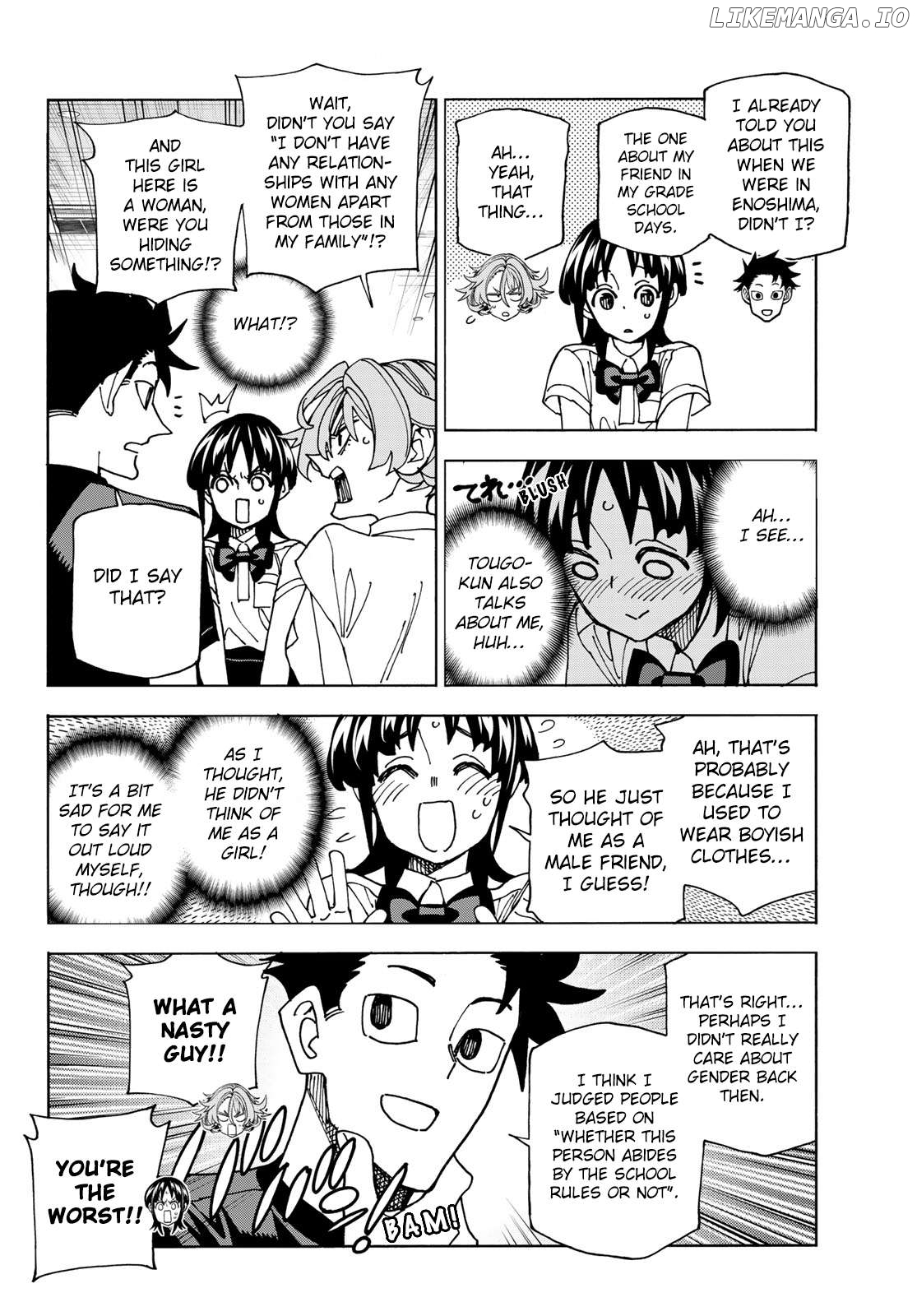 The Story Between a Dumb Prefect and a High School Girl with an Inappropriate Skirt Length Chapter 74 - page 8