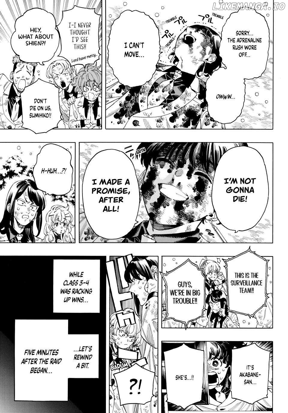 Akabane Honeko No Bodyguard Chapter 97 - page 3