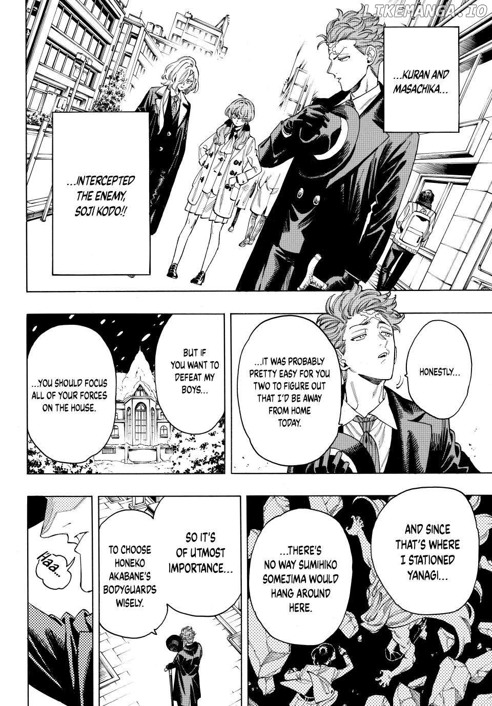 Akabane Honeko No Bodyguard Chapter 97 - page 4