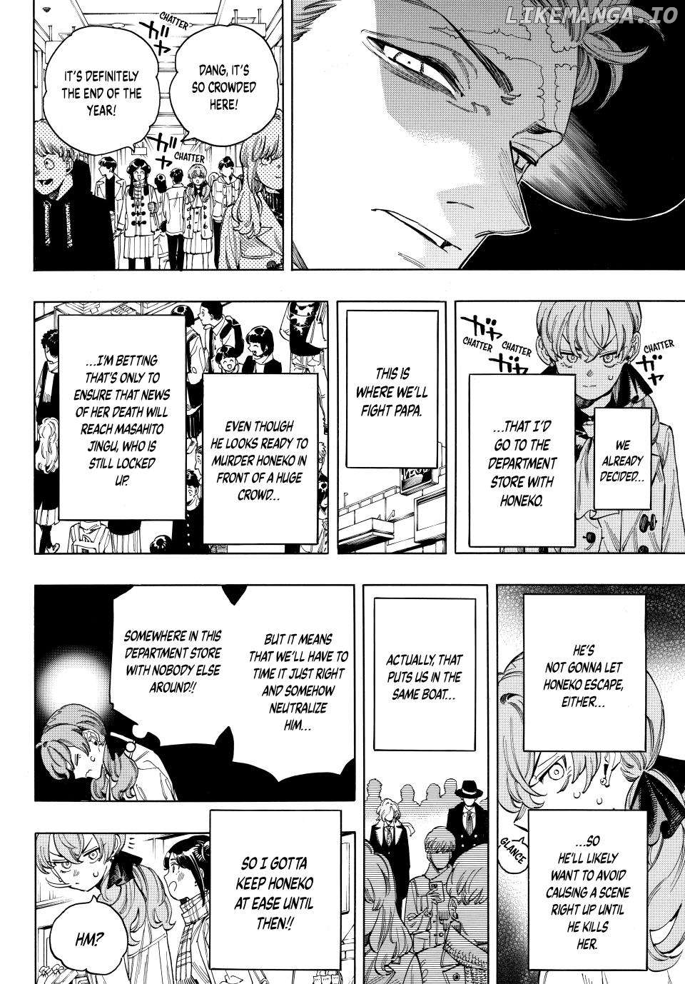 Akabane Honeko No Bodyguard Chapter 97 - page 8