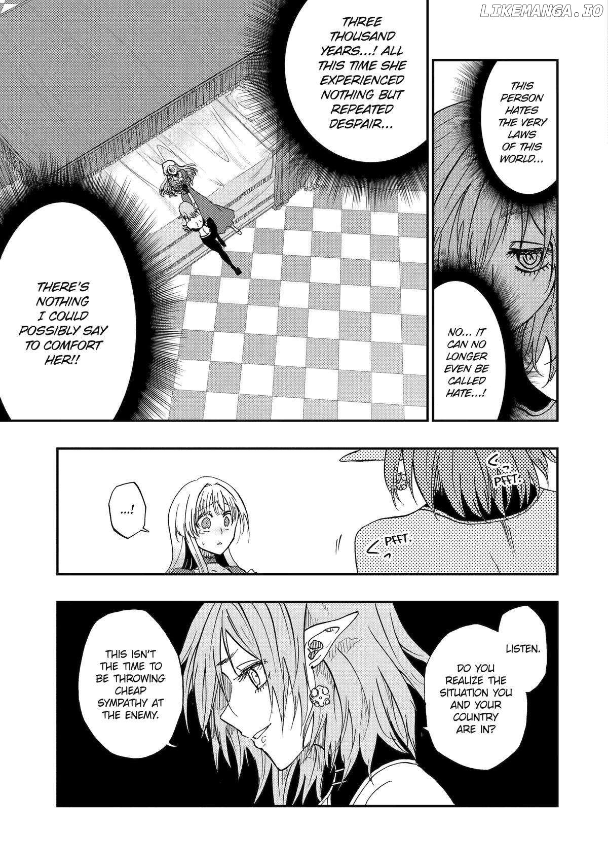 Ankoku Kishino no Ore desu Ga Saikyou no Hijiri Kishi wo Mezashimasu Chapter 70 - page 21