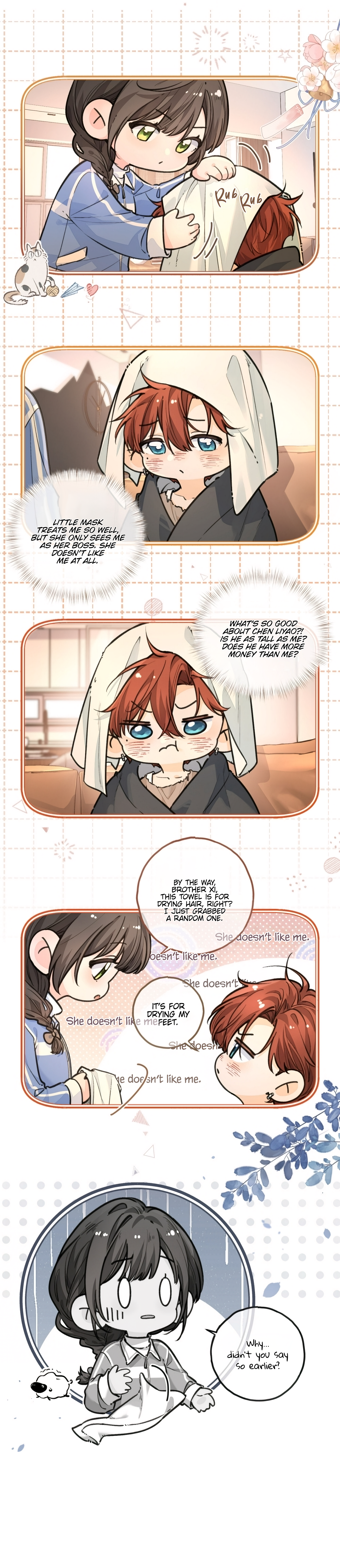 I Just Want To Mooch Off Your Luck Chapter 55.5 - page 2