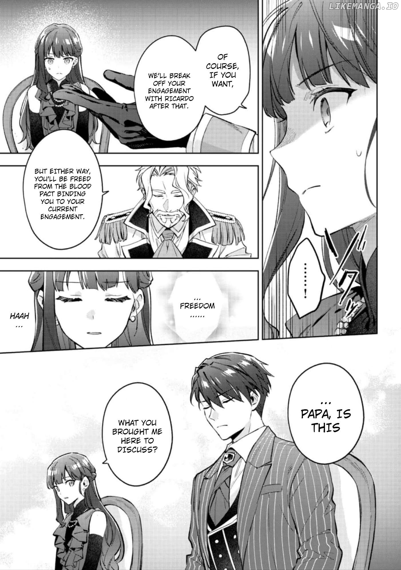 Akumana Akutou Ikka no Mana Musume, Tensei Saki mo Otome Game no Gokudou Reijou deshita Chapter 21 - page 20