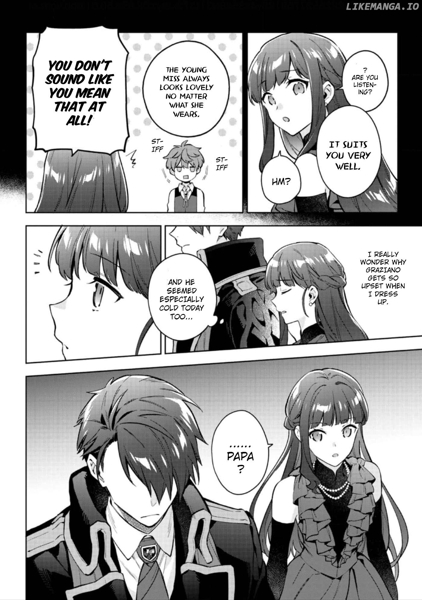 Akumana Akutou Ikka no Mana Musume, Tensei Saki mo Otome Game no Gokudou Reijou deshita Chapter 21 - page 3
