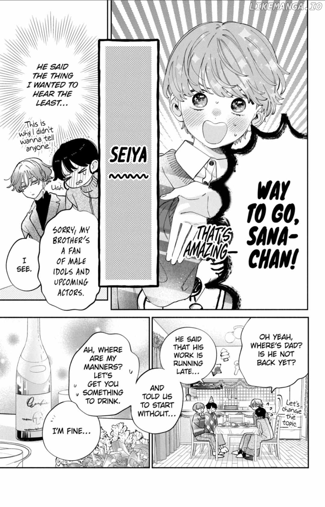 I Won't Fall for Him Just Because of His Face Chapter 42.1 - page 9