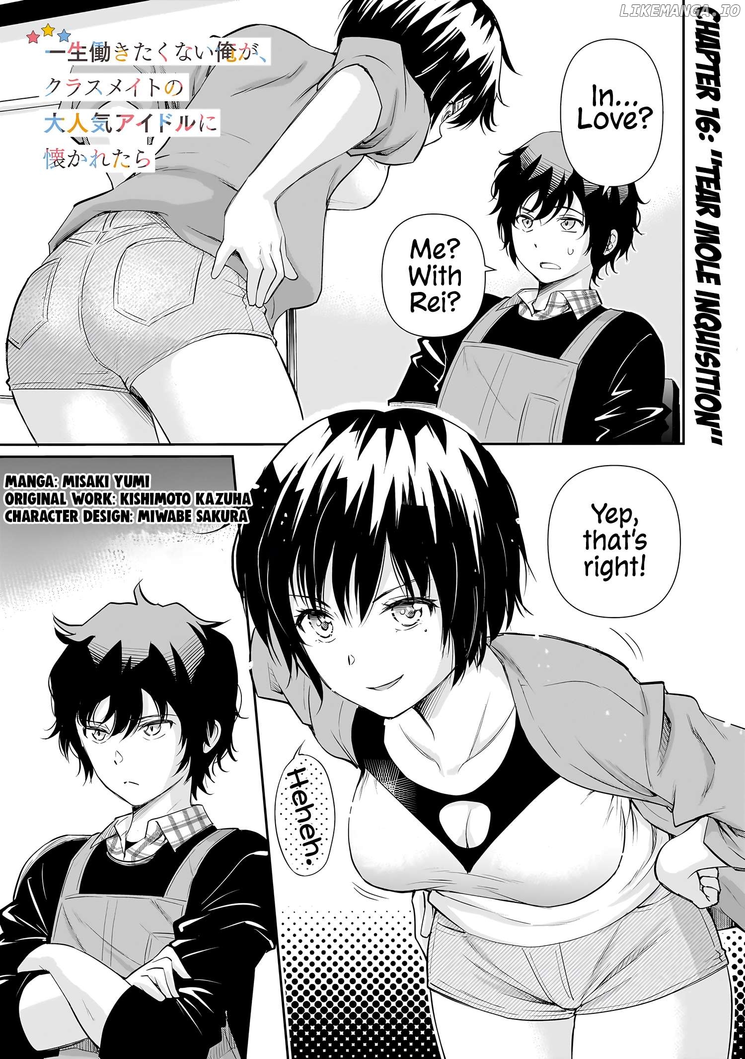 Isshou Hatarakitakunai Ore Ga Classmate No Daininki Idol Ni Natsukaretara Chapter 16 - page 2