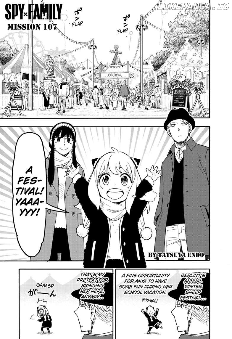 Spy X Family Chapter 107 - page 1