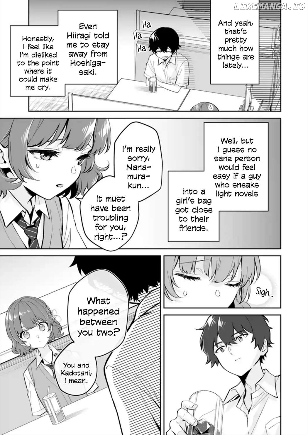 Please Leave Me Alone (For Some Reason, She Wants to Change a Lone Wolf's Helpless High School Life.) Chapter 26 - page 5