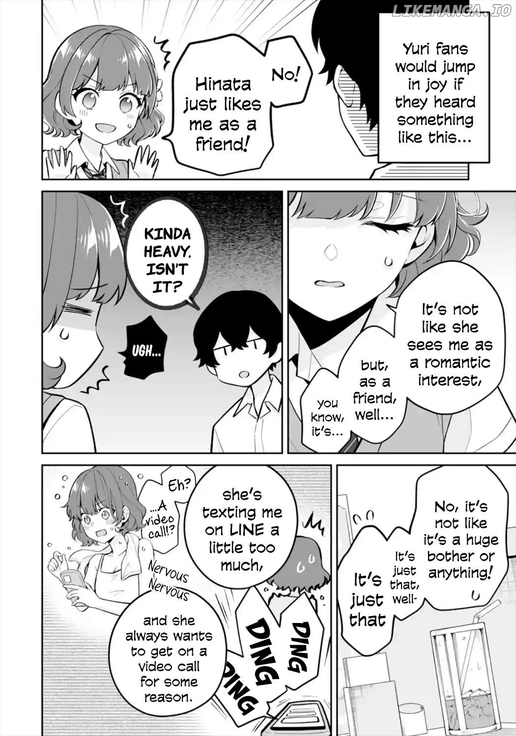 Please Leave Me Alone (For Some Reason, She Wants to Change a Lone Wolf's Helpless High School Life.) Chapter 26 - page 8