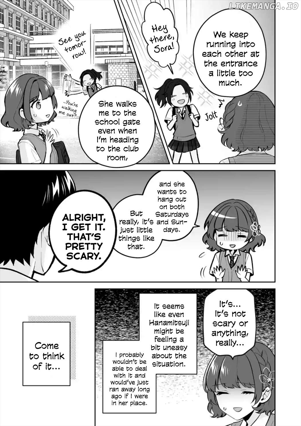 Please Leave Me Alone (For Some Reason, She Wants to Change a Lone Wolf's Helpless High School Life.) Chapter 26 - page 9