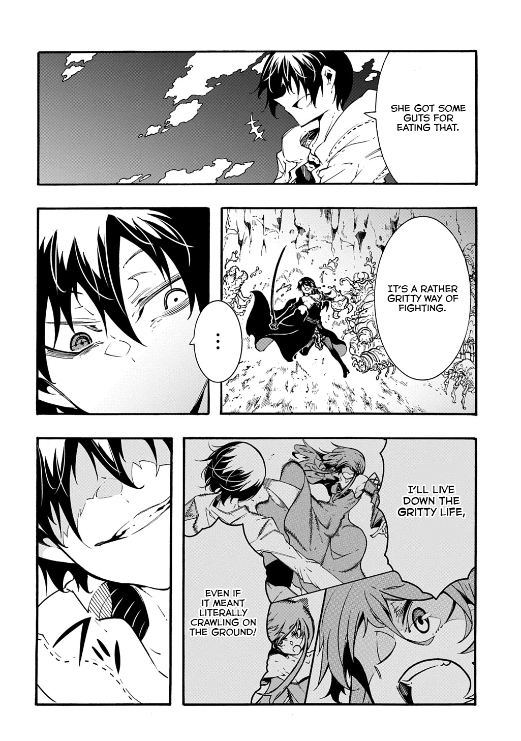 Meccha Shoukan Sareta Ken Chapter 41 - page 17